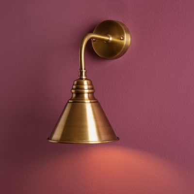 זרוע תאורת תלויה פליז איכותי אור ממוקד עיצוב קלאסי