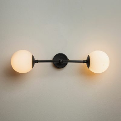 זרוע קיר מעוצבת זרוע זוגית תאורת אווירה עיצוב מודרני