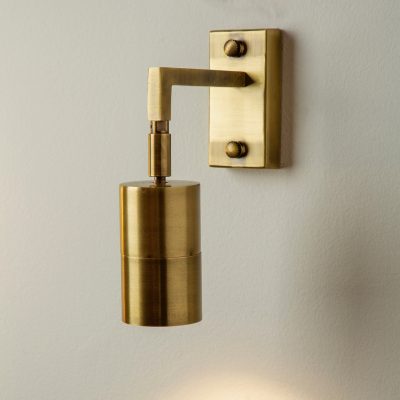 מנורת קיר מעוצבת מוט פליז תאורה ממוקדת פליז איכותי