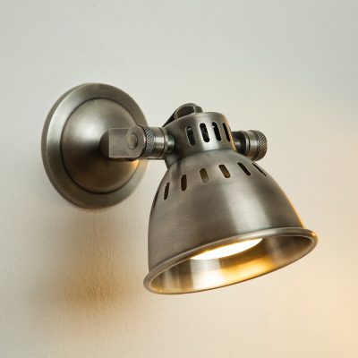 תאורת אווירה מעוצבת ראש מתכוונן תאורה חמה פליז